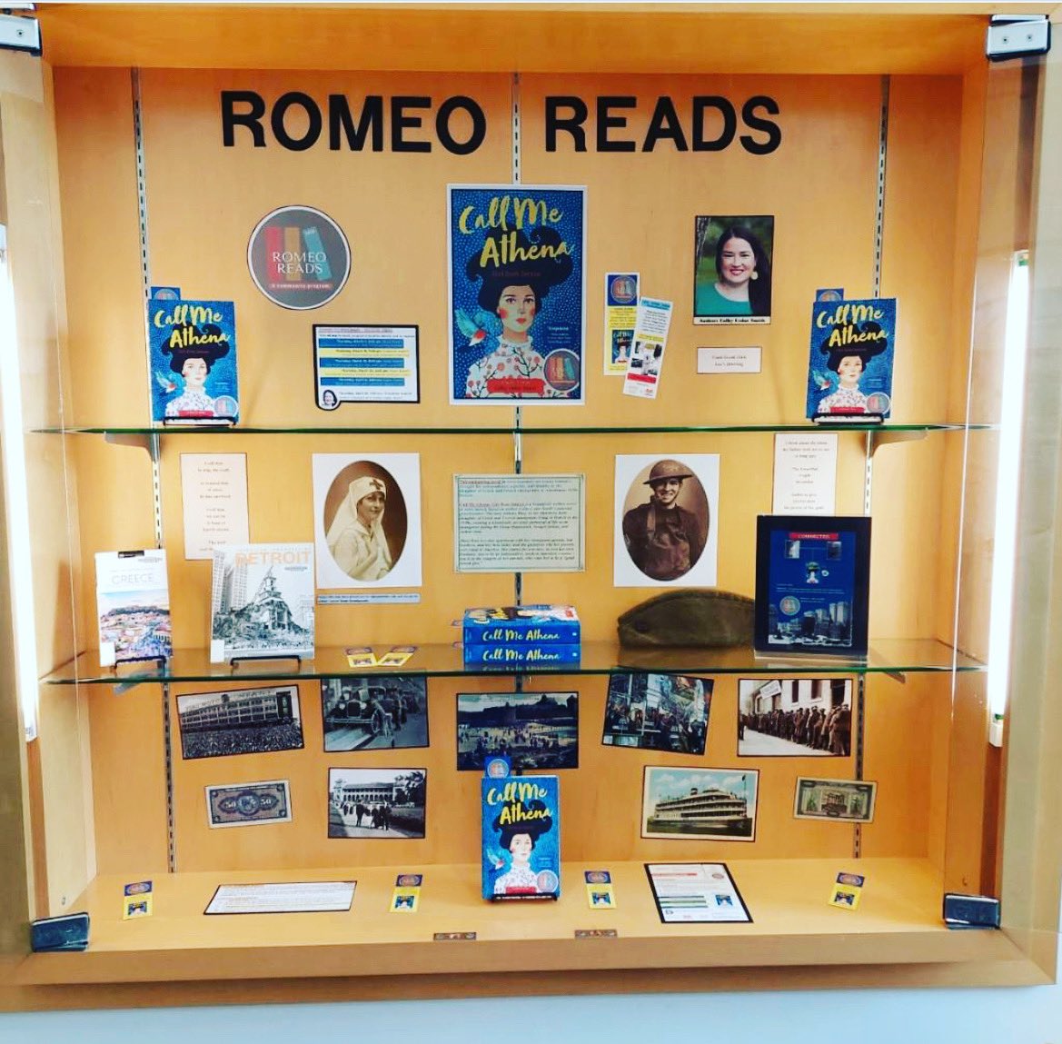 ✨I’m so jazzed for my Community Reads Author Event with the <a href="/RomeoLibrary/">RomeoDistrictLibrary</a>  this Thursday night at 7pm at the Graubner Library. If you’re in the Detroit area, I hope you can join us! (I mean, look at this gorgeous display! It’s going to be so fun!) ✨

<a href="/amp_kids/">Andrews McMeel Kids</a> <a href="/AndrewsMcMeel/">Andrews McMeel</a>