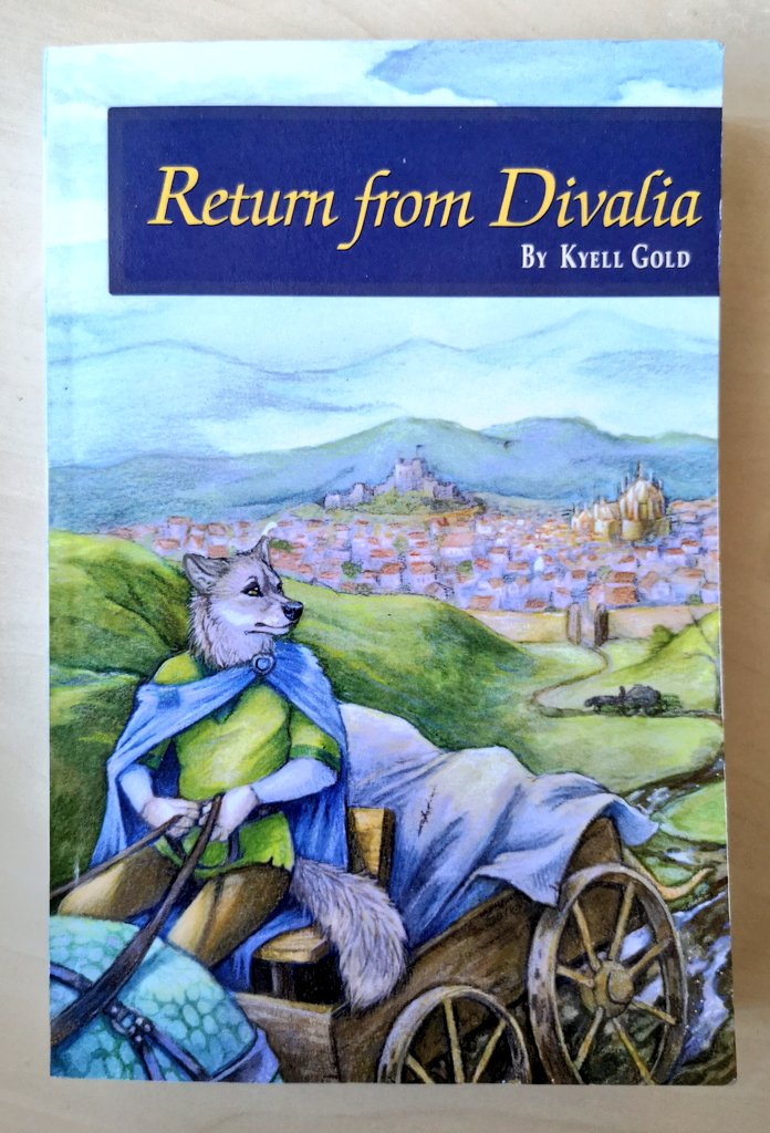 Fiete_Langohr's tweet photo. #lastbookread #lbr
"Return from Divalia" is an entertaining tale of love, guilt and family in the form of a gay furry romance and the 6th book in the world of Argaea by @KyellGold, which can easily be read without knowing the previous volumes. https://t.co/09uQ161ACi