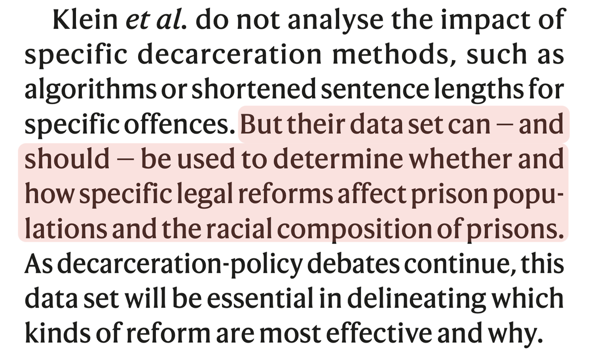 Also! We want to thank <a href="/JessicaEaglin/">Jess E.</a>, who captured the core of our research perfectly in her News &amp; Views piece, especially as we begin to think about next steps in this work.

Find it here: doi.org/10.1038/d41586…