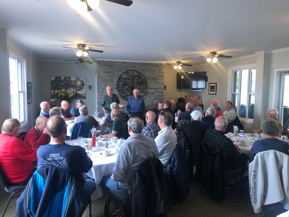 A great kick-off Brunch &amp; Registration Day with our Canterbury Men's Golf League this week! So great seeing all of our friends back!

#golf #PortPerry #fun #kickoff