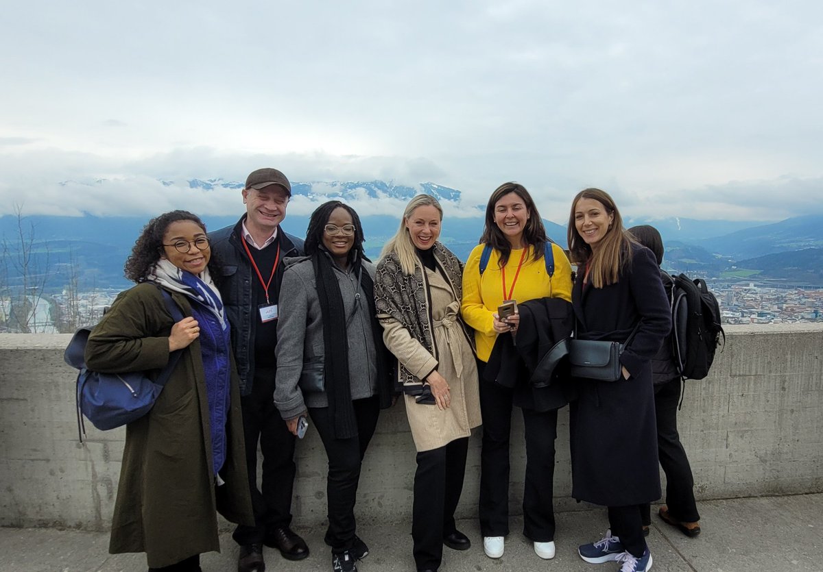 UlrikeRitzinger's tweet photo. #ALPSaustria on top of the (mountain chain) Alps! The 15th edition of the Austrian Leadership Programs, the international visitors' program by @MFA_Austria , brings 25 young executives and opinion leaders from 20 countries to #Austria #Tirol #NetworksCreateFuture #ReFocusAustria https://t.co/K7AGB6wYZP