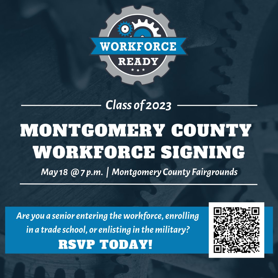 westcentralcte's tweet photo. Calling all @chsathenians, @NMHSinfo, &amp; @SouthmontSrHigh seniors! 📣

If you are entering the workforce, enrolling in a trade school, or enlisting in the military after graduation - don't forget to RSVP for the 2023 Montgomery County Workforce Signing! 

https://t.co/Xu11kPVlJ7 https://t.co/KJGzXphqHk