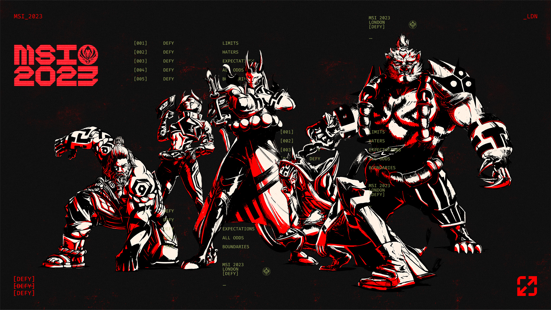 LoL Esports on Twitter "The time to DEFY is NOW. MSI2023 is about to kick off, are you ready