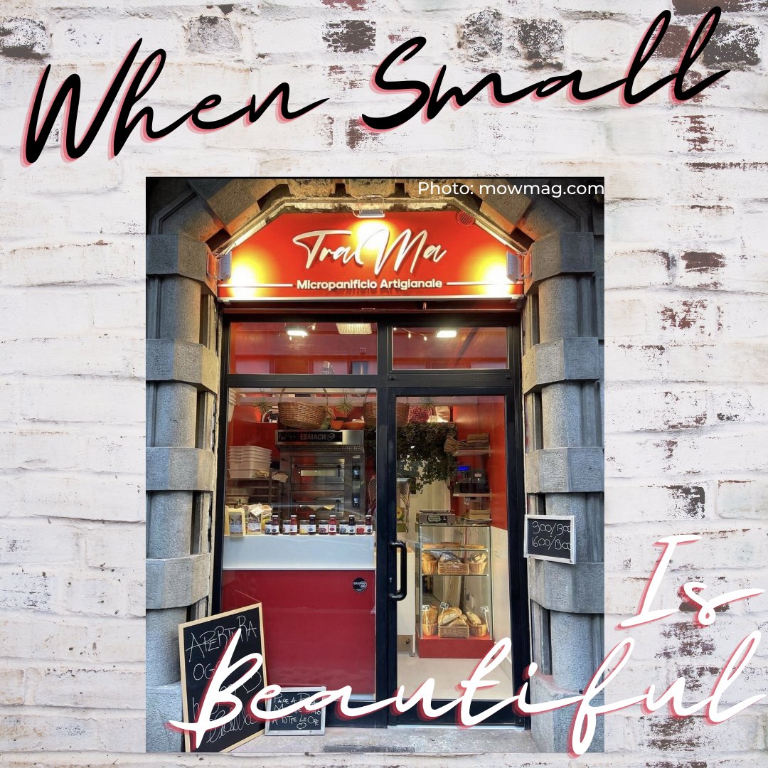 NOIAW's tweet image. "Go big or go home" is not always the key to success. Matteo Trapasso, a 24 years old from Milan, had this dream of running his own bakery. But money was tight, so he had to get creative. Find out more on our FB and IG. 

#italianstories #bakery #italianbread #italianfood #italy