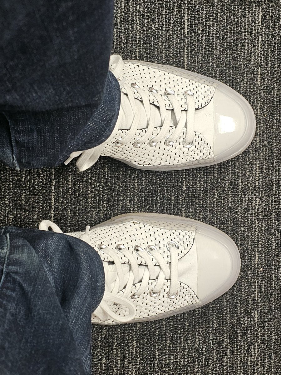 MWSpratt's tweet image. Converse Chuck Taylor 
Spring today, but who knows about tomorrow.