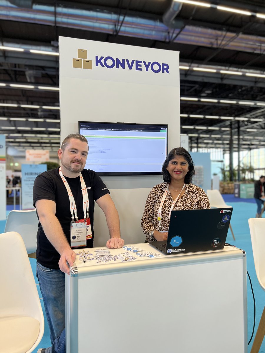 Ready to chat about everything application modernization. See us at Kiosk 24 in the @CloudNativeFdn project pavilion. @coffeeartgirl @rromannissen