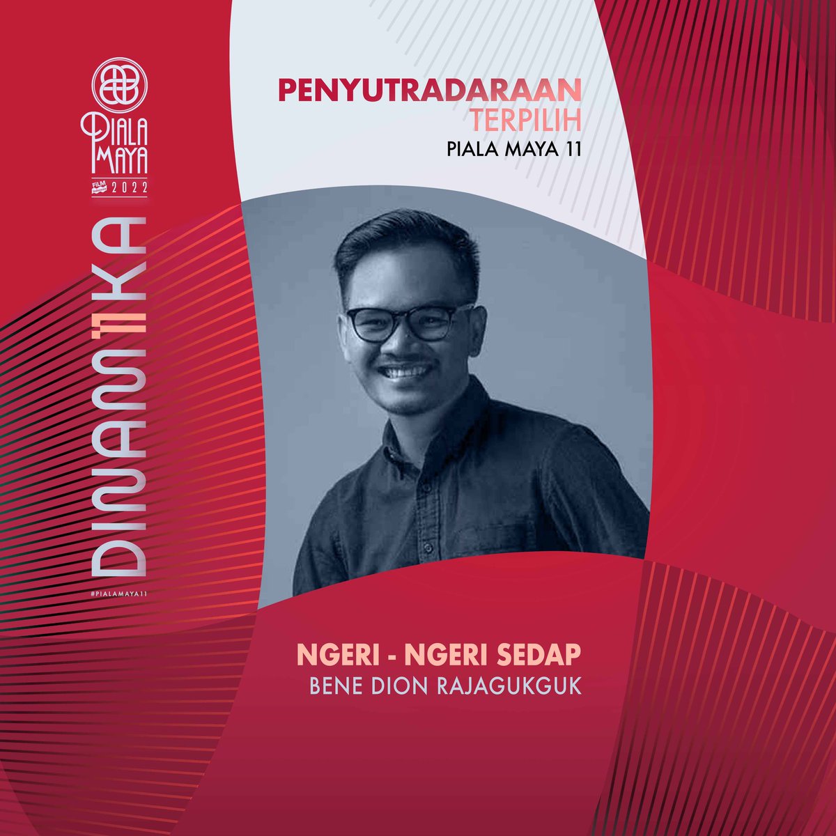 ✨ SELAMAT untuk Bene Dion Rajagukguk dalam film NGERI-NGERI SEDAP sebagai peraih Penyutradaraan Terpilih PIALA MAYA 11 ✨

#dinam11ka