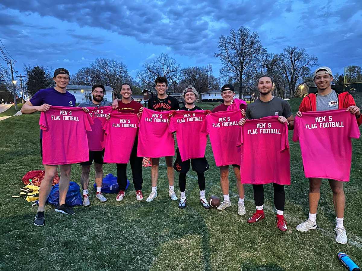 SC_intramurals's tweet photo. IM Spring Flag Football Champs🏈 @SimpsonCollege https://t.co/vHMlxZJT9d