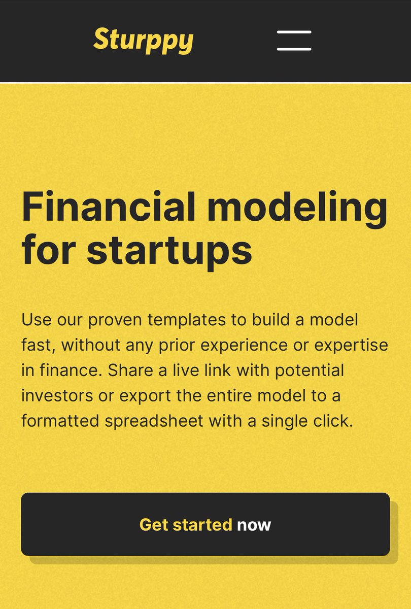 Denver-based, sturppy.com has launched an AI CFO and out of the gates helps founders + build powerful financial models for their companies. 

Not with a recurring SaaS model surprisingly. Instead one time, lifetime, $79 and other tiers.

cfobrew.com/stories/2023/0…