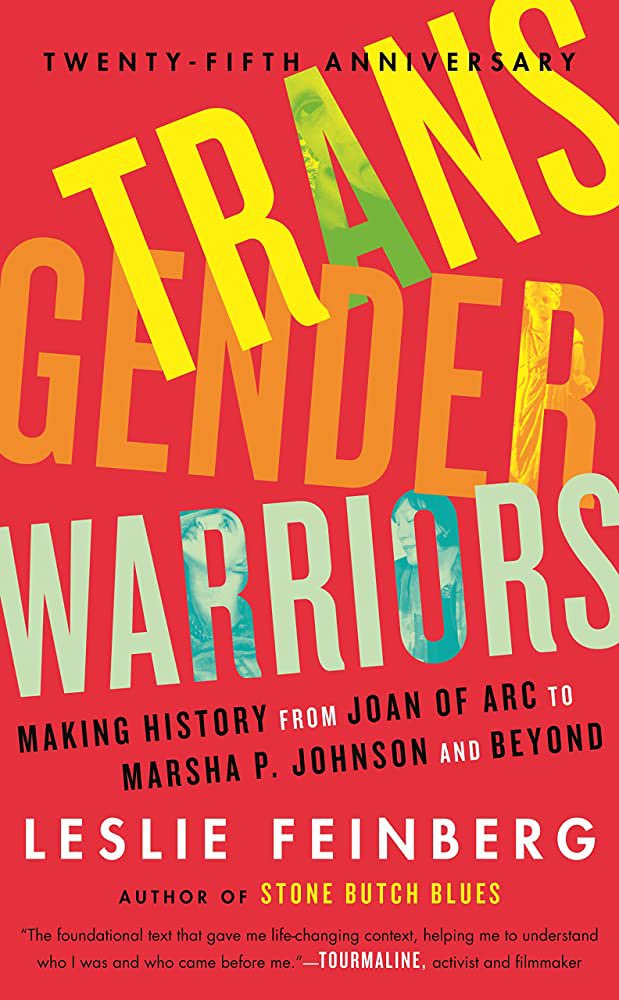 EliErlick's tweet photo. "I believe that people who don't identify as transsexual also have a right to hormones and surgery. There are many of us who have wanted to shape our bodies without changing our sex." - Leslie Feinberg, Transgender Warriors, 1996 https://t.co/yyUKwe7UY4