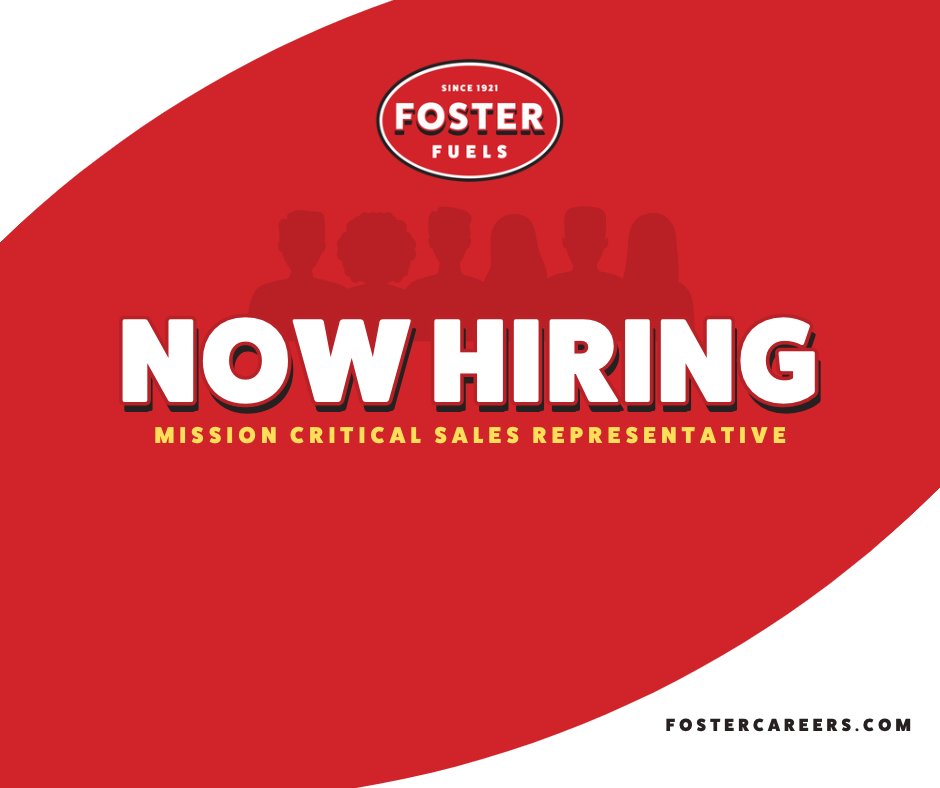 FosterFuelsInc's tweet photo. Our team is now hiring a Mission Critical Sales Representative in Brookneal, Virginia! Apply now https://t.co/MfqQi4HeoW https://t.co/HtEsMjUmEM