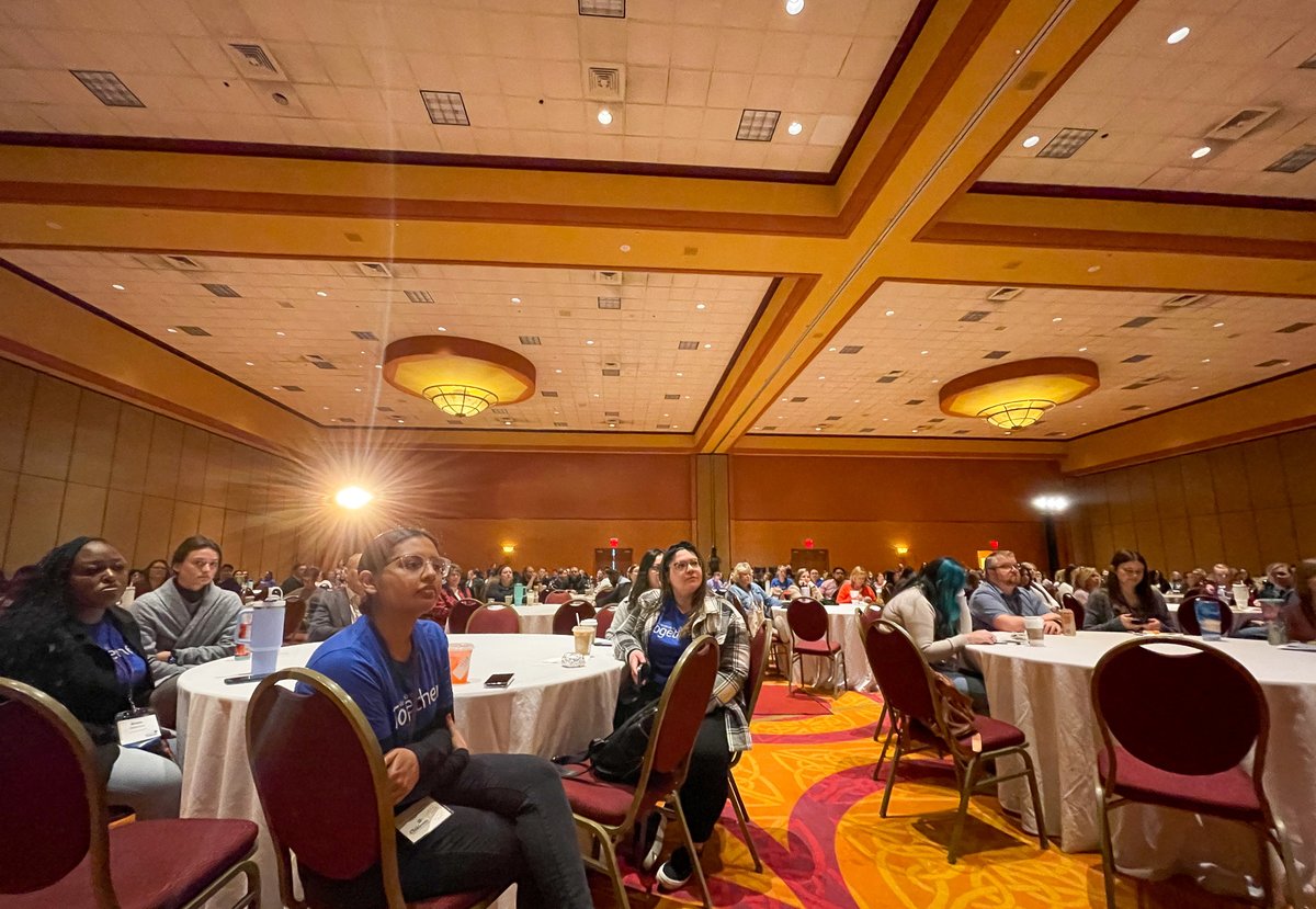 ProjectHarmony2's tweet photo. It’s day two of our Speaking of Children Luncheon &amp; Conference! We started with Plenary Speaker Susan Kennedy from National Center for @MissingKids to learn about emerging trends of child exploitation and how we can protect children online.  #SpeakingOfChildren23 https://t.co/KvTTWRB7Zi