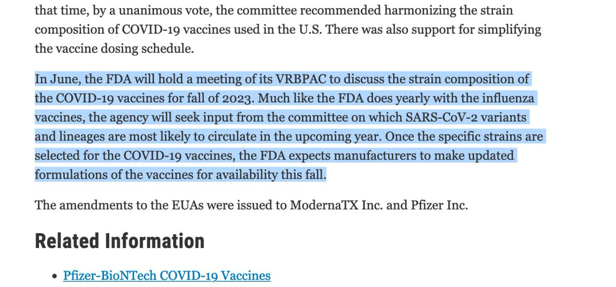 matt7gh's tweet photo. IL COVID E' UN'#INFLUENZA 🌺🌺🌺
(thread dal TG del prof. Cosentino)
1/
"Almeno secondo la #FDA, che giustifica il ritiro dei #vaccini #Covid originali a favore dei #bivalenti prospettando per il futuro "instant vaccines" su base annuale o forse anche più frequenti che contengano https://t.co/gTsdcygwxw