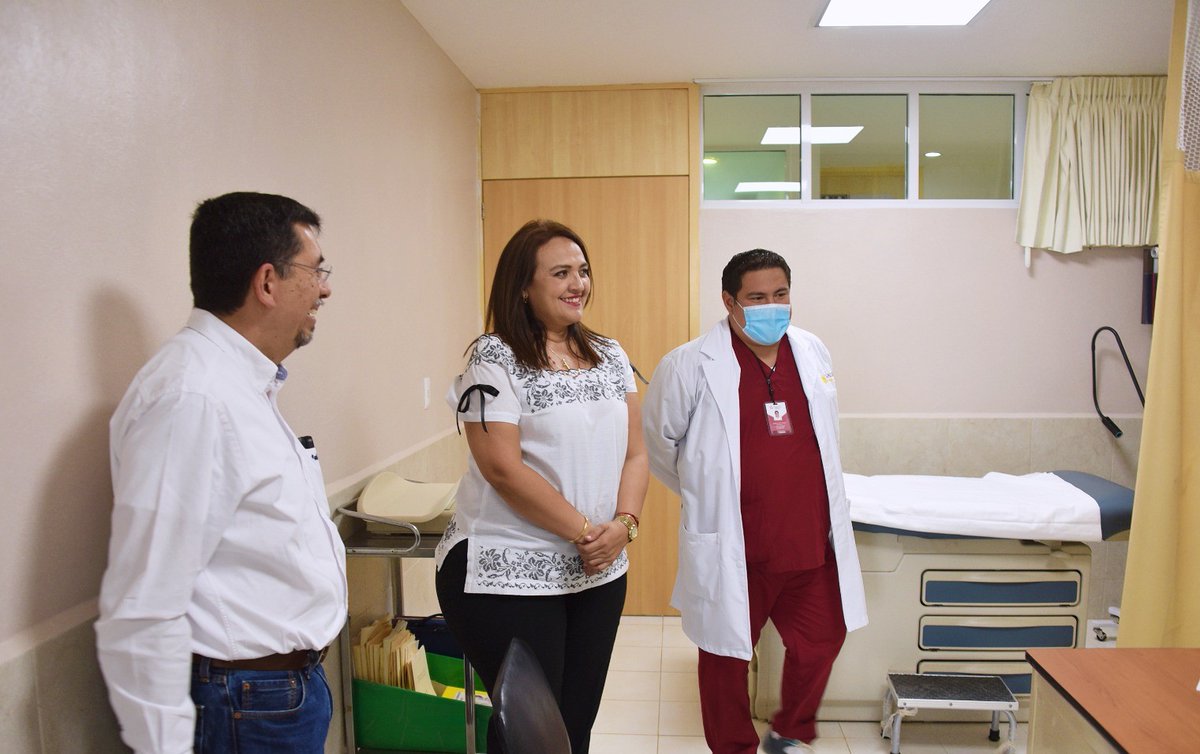 SaludCampeche's tweet photo. Con los trabajos de rehabilitación que se realizaron en los Centros de Salud de #Castamay y #Hecelchakán, se beneficia a más de 13 mil campechanos con servicios de calidad. (1/2) https://t.co/KebT53Gt5X