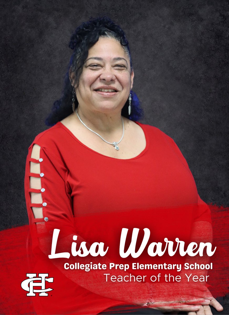 Lisa Warren is the 2022-2023 <a href="/CHISDCP/">Collegiate Prep</a> Teacher of the Year! <a href="/DrXavierLewis/">Dr. Lewis</a> <a href="/geraldhudson/">Dr. Gerald B. Hudson</a> 

ow.ly/641M50NMULi
