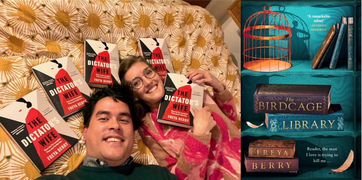 After the Dictator’s wife, the talented <a href="/FreyaBBooks/">Freya Berry</a> already wrote a second novel which will be out this year in June !
We already pre-ordered copies, what about you ?
👉 You don’t want to miss out ! geni.us/tblfb

#TheBirdcageLibrary