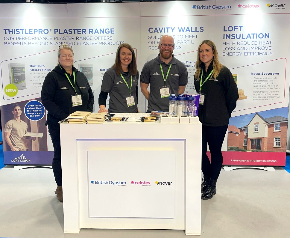 Visiting the NMBS 2023 Exhibition? Come and find us at stand 342 to chat about our ThistlePro value-added plaster range, including ThistlePro FastSet Finish. See you there 👋