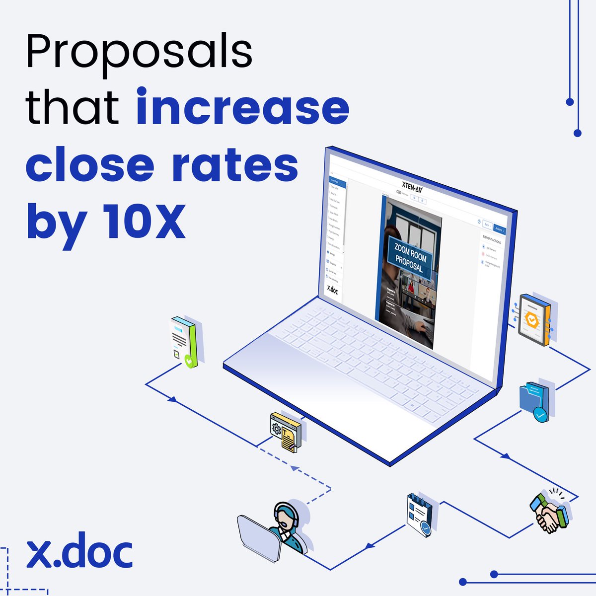xten_av's tweet photo. Ready to increase your close rates by 10x? Then you're ready for x.doc!
Check out x.doc, preview 100+ proposal templates, add digital signatures and more, only on https://t.co/sWrUD30zhm

#avtweeps #winningproposals #xdoc #proposaltool #soundslikesuccess #avtech #HigherEdAV https://t.co/Ol7ub3NfBq