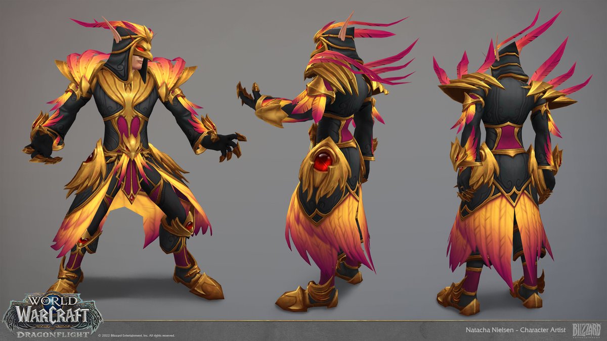 JustRussTV's tweet image. To celebrate #Dragonflight Patch 10.1 Launching on May 3rd - I'm holding a Fireplume Regalia transmog set #giveaway!

What do you need to do?
✅Follow
♥️Like
🔁Retweet
💬Comment which class you'll play!

🇪🇺EU Only
🎁Winner will be announced 30/04/23 #WoW_Partner