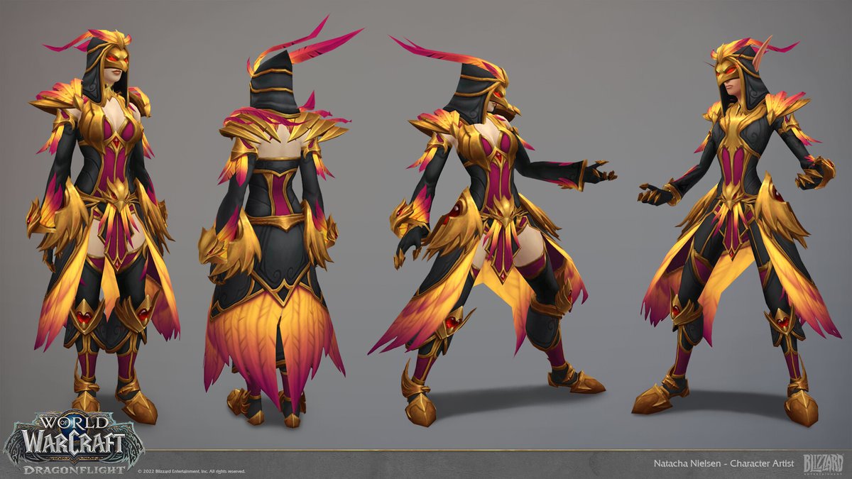 JustRussTV's tweet image. To celebrate #Dragonflight Patch 10.1 Launching on May 3rd - I'm holding a Fireplume Regalia transmog set #giveaway!

What do you need to do?
✅Follow
♥️Like
🔁Retweet
💬Comment which class you'll play!

🇪🇺EU Only
🎁Winner will be announced 30/04/23 #WoW_Partner