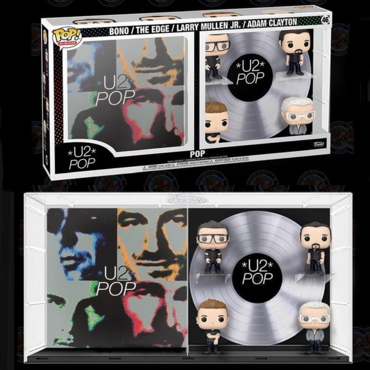 u2peru's tweet photo. PAREN TODO!!!
Primer vistazo de las nuevas figuras de U2 de Funko Pop a anunciarse pronto!
Rindiendo tributo al POP, dentro de la línea "Funko Pop! Albums" 🤩🤩🤩🤩💿
Vía IG @funkopopnews
#U2 #Funko #FunkoPop #U2Pop #FunkoU2 #FunkoRock #FunkoBono #FunkoEdge #FunkoAdam #FunkoLarry https://t.co/Np830VFSgA