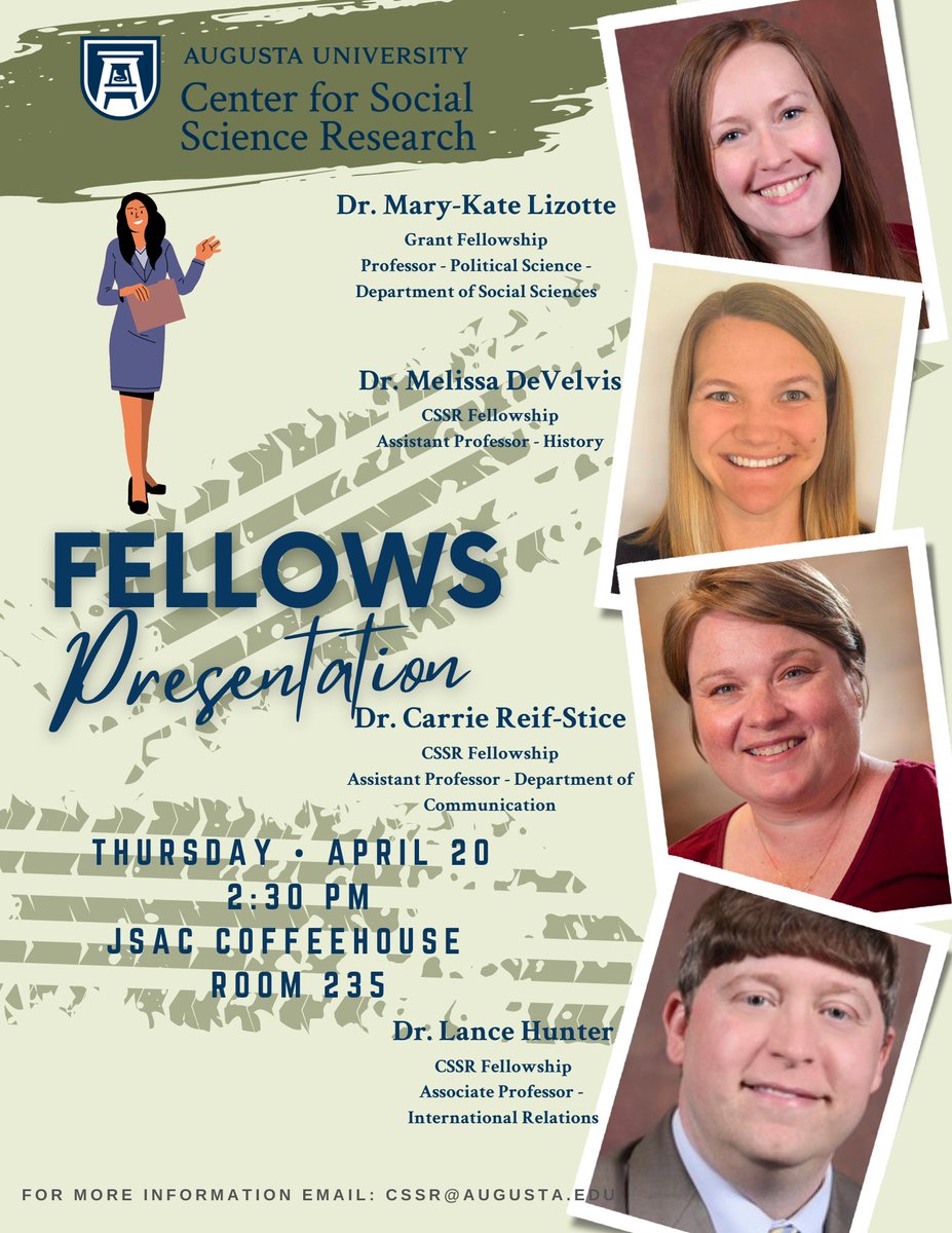 AUG Center for Social Science Research tweet media