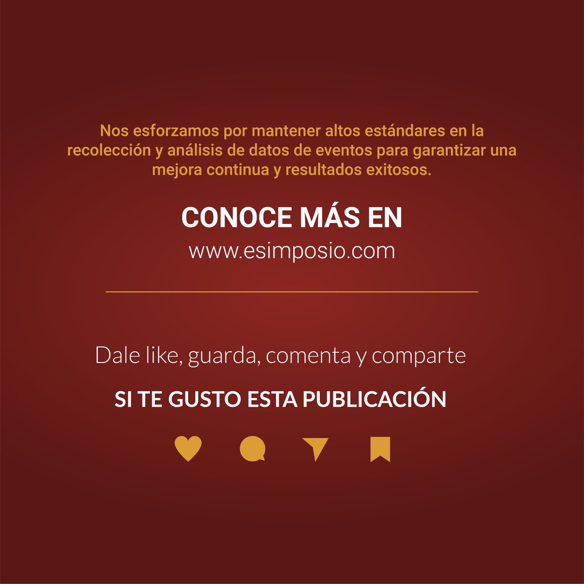 mieSimposio's tweet photo. Medimos el éxito de un evento no solo por la asistencia y la calidad de los ponentes, sino también por la retroalimentación y métricas obtenidas.
Accede a nuestra página web para que conozcas más sobre nuestras métricas. https://t.co/rW5xqvYjvm 
#postevento #evento #fases #fyp https://t.co/NTDyWuT6SF