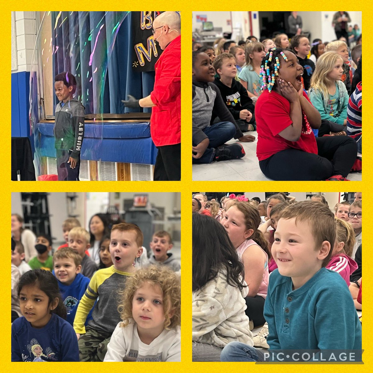 PrincipalJHill's tweet photo. Wow, we started off our day with Bubble Mania!! Thank you to our WPTO for bringing such scientific and FUN learning to our PreK-2nd graders!! @GodboutKrista @WindyWhales https://t.co/BpcX7bSgAE