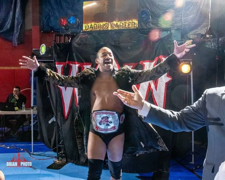 MrDariusCarter's tweet photo. 'Cause I'm well seasoned if you couldn't tell.
{πΈ} @briank_photo
From SAT, 4/15
@WOWPROWRESTLING #HostileTakeover2023
π Staten Island, NY
π @funstation_si
#TheLegendRun Defense #5
20th Overall Heavyweight Title Defense
#AndSTILL #Unprecedented #TheGodOfWarriors https://t.co/EJeCZWUurM