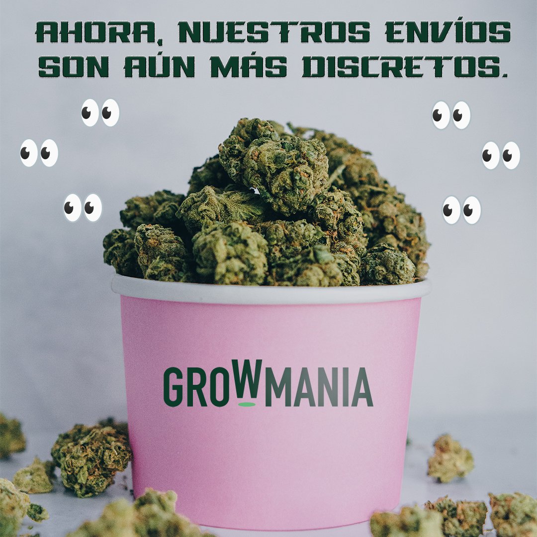 growmania_esp's tweet photo. Ahora, nuestros envíos son aún más discretos.👀

✅Envíos rápidos
✅Gran stock
✅Las mejores marcas del mercado

🛒https://t.co/I2TZVom150

#Growmania #growshop #growonline #Marihuana #hemp #cultivo #cultivar ##hempseeds #autoconsumo #semillas #filtro #cannabis #sustratos https://t.co/Rkj2JRk244