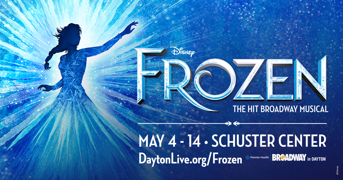 Enter to win Frozen the Musical tickets!

The hit Broadway musical Frozen is coming to Schuster Center May 4-14! Enter for a chance to win 2 tickets to the May 9 performance of Frozen the Musical in Dayton!

ow.ly/lqIY50NMVMX

#SpringfieldOhio #DaytonOhio <a href="/DaytonLive365/">Dayton Live</a>