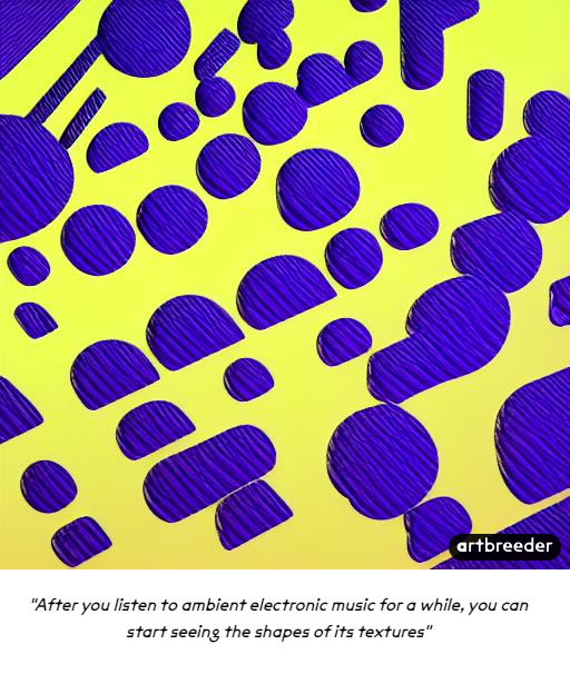 BeguilingOrbit's tweet photo. #ambientelectronic music #aiArt done with
@Artbreeder 

"After you listen to ambient electronic music for a while, you can start seeing the shapes of its textures" https://t.co/8UvZ7N9SPM
