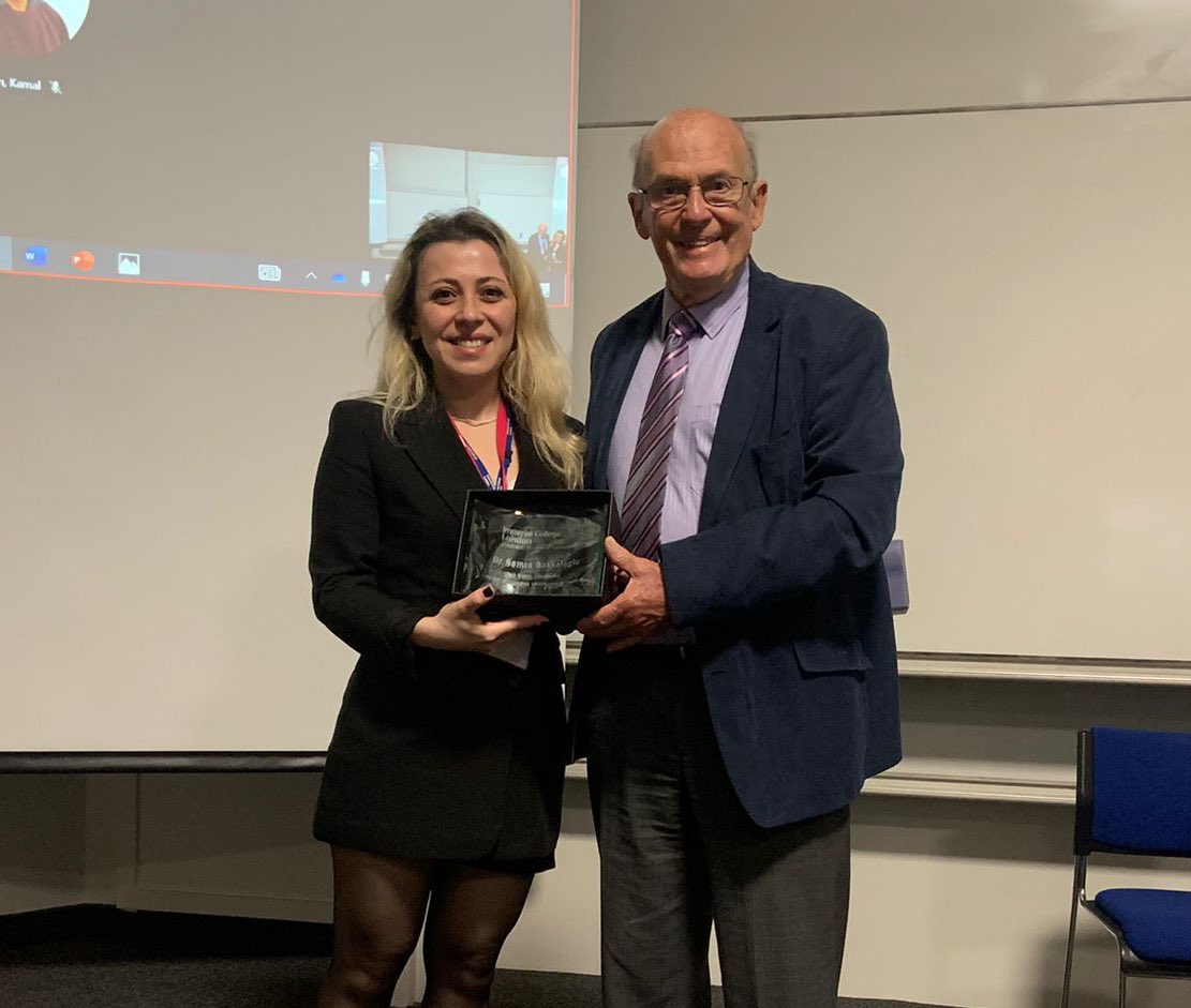ChemEngPostdocs's tweet photo. So happy to see our postdocs recognised by the Sir William Wakeham Awards 🏆🏅@ImperialChemEng 

- Winner: Dr Gunjan Tyagi 
- Highly commented 1: Dr Semra Bakkaloglu 
- Highly commented 2: Dr Amir Ghatta 

Congrats everyone!! 👏🥳⭐️🤩 https://t.co/IWTalk7B8g