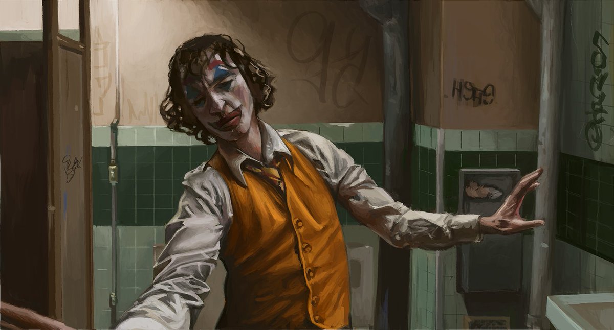 lannillu's tweet photo. Daily practice
Movie Study - Joker

#digitalart #ArtistOnTwitter #sketch #digitalpainting #joker #jokerfolieadeux #JoaquinPhoenix https://t.co/QVapdzVSiJ