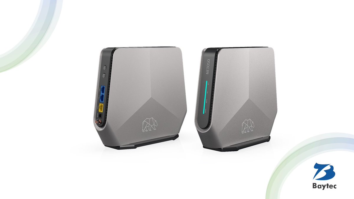 BaytecGroup's tweet photo. #baytec indoor femto product, the Netoso BLRAN-F5102-S001-W, features both radio unit (RU) and distributed unit (DU) in a single unit. It offers exceptional indoor LTE/NR coverage and a superior Wi-Fi experience with Wi-Fi 6 technology. https://t.co/k1CNAe6lEG