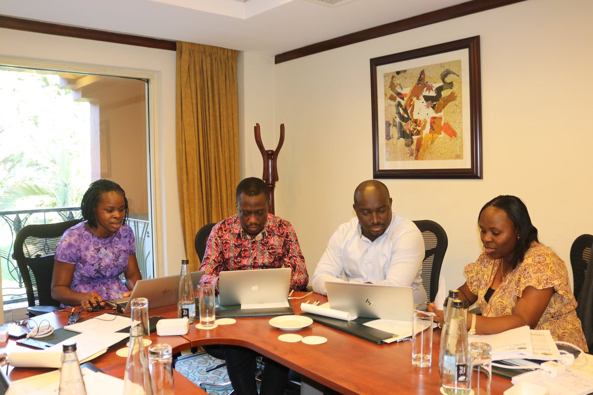 AFENET grants and business development unit is brainstorming on different funding opportunities to expand the network’s reach of impactful health interventions. The team is drawn from different member countries.