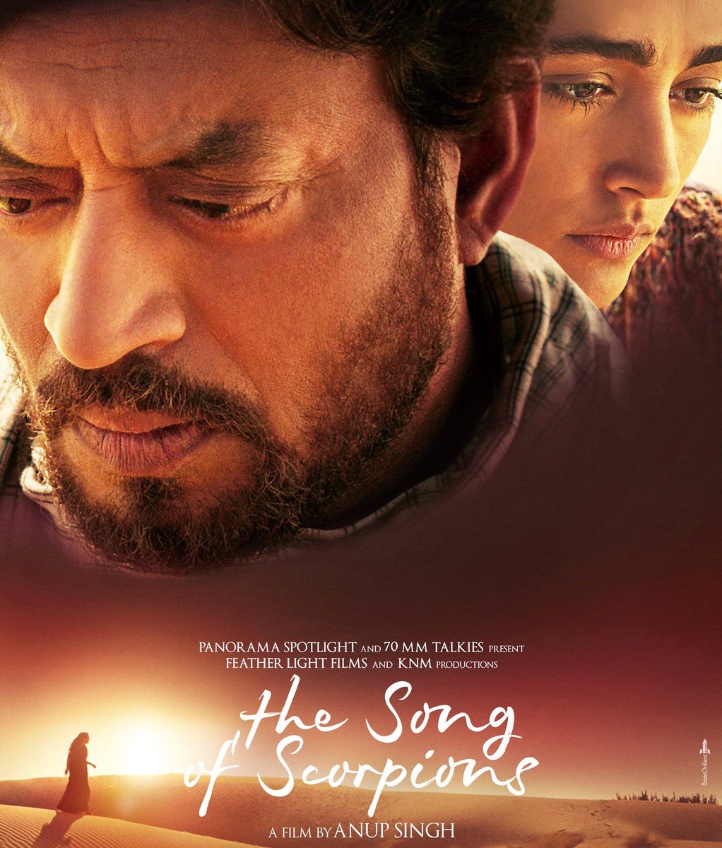 🎬 The last hindi film of Irrfan Khan ' The Song of Scorpions ' Releasing on 28 April 2023