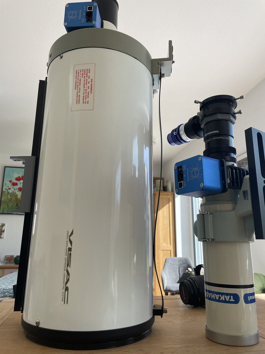 AstrophotoCamp's tweet photo. I have not made my choice for tonight yet.
#Astrophotography #VISAC #VC200L #FS60CB #ClearSky https://t.co/89dCPU2zjw