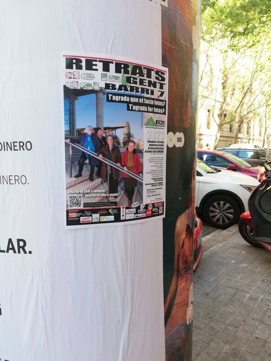 RetratsDelBarri's tweet photo. Des del pirulí del carrer  de Pujades enviem un crit al món: Busquem fotografs i models per participar a Retrats de la gent del barri 7 #RGB7. Participa a https://t.co/g2V8Ymw5ew
Organitza @Quei15bcn.  Patrocini principal  @parcsandaru @Foto_K @Kitoli https://t.co/dVWLFOUTXU