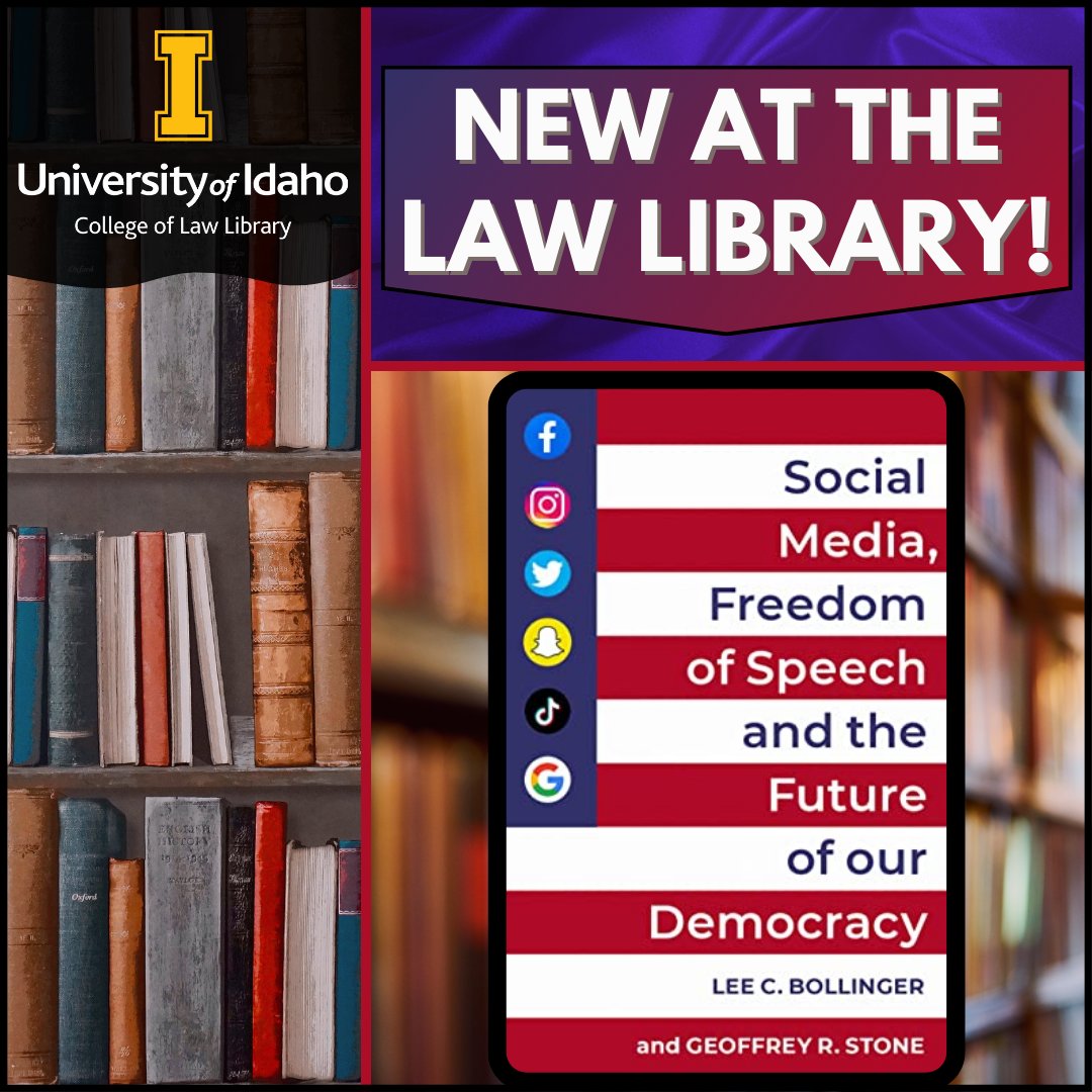 See what's new at the Law Library! #newbooks #lawlibrary #uidaholaw