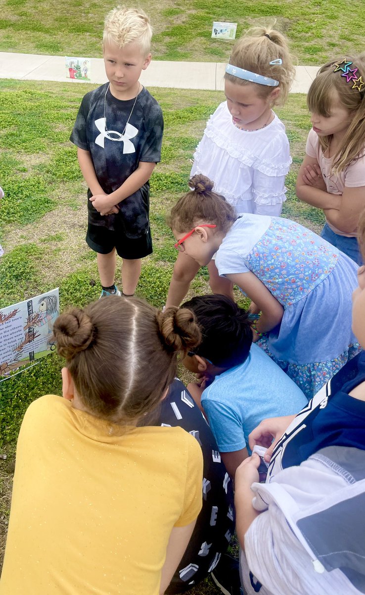 Check out our Earth Week story walk. Each class replicated 1 page of the book Zee Grows a Tree by Elizabeth Rusch. Then they take a story walk to experience the whole book! @canSTEM #becannonproud @elizabethrusch