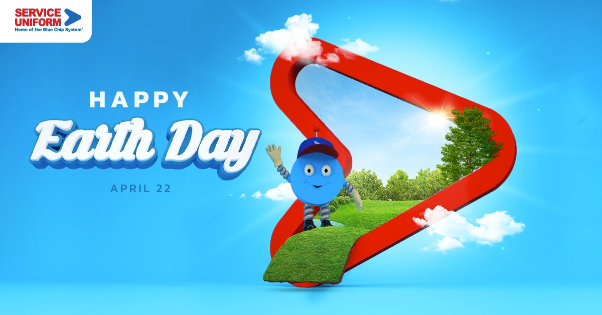 ServiceUniform's tweet image. At Service Uniform, we’re committed to protecting the environment. Click here to learn all about our recycling efforts! ♻️ Happy #EarthDay. serviceuniform.com/about/certifie…