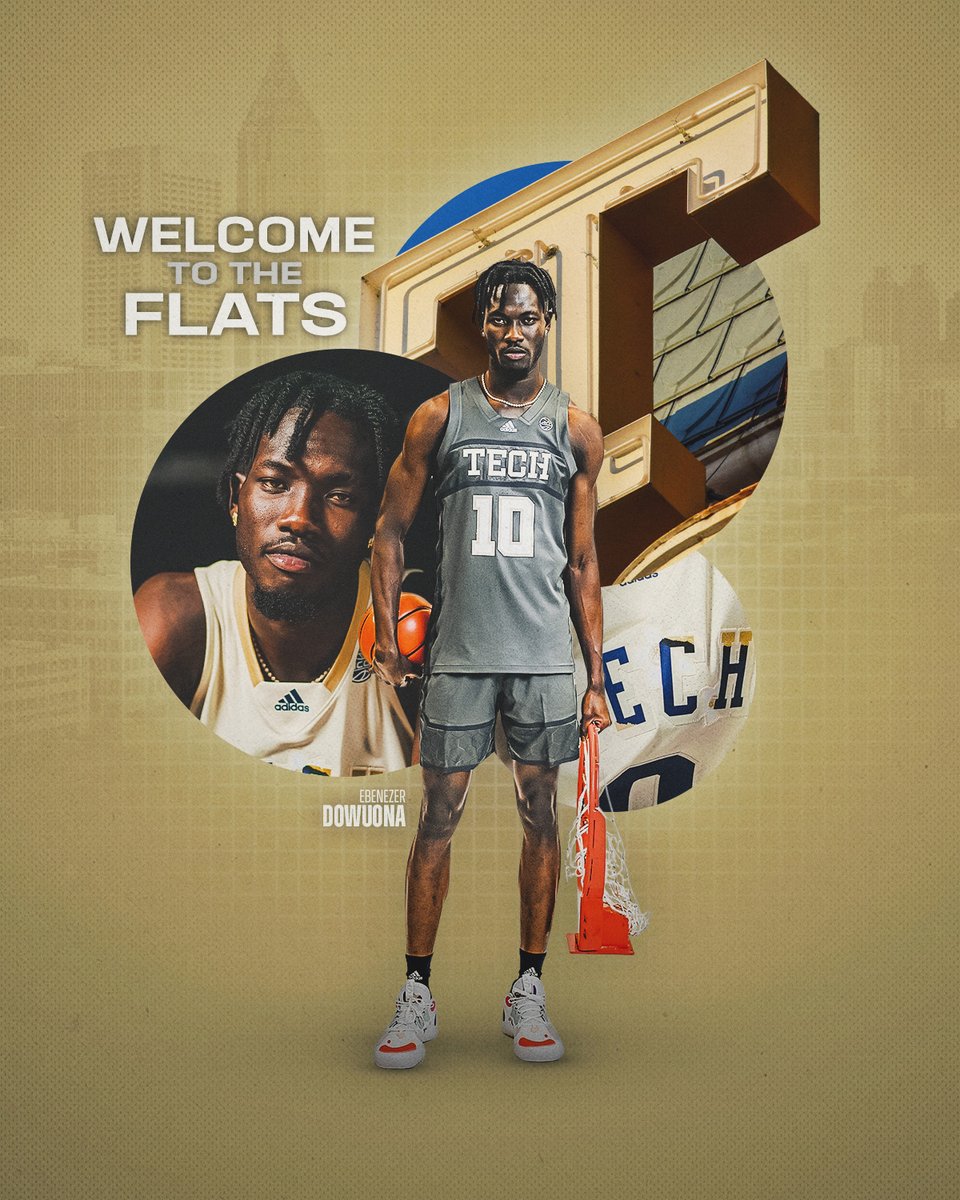 Georgia Tech Menโs Basketball (@gtmbb) on Twitter photo Welcome to The Flats <a href="/ebe_1k/">Ebenezer Dowuona</a> !!!
Ebenezer Dowuona set to join the Yellow Jackets.
buzz.gt/dowuona-041923 Welcome to The Flats <a href="/ebe_1k/">Ebenezer Dowuona</a> !!!
Ebenezer Dowuona set to join the Yellow Jackets.
buzz.gt/dowuona-041923