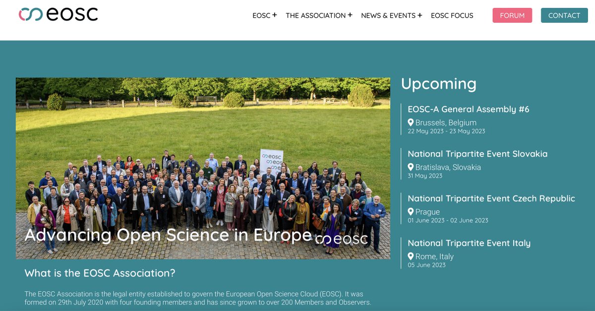 EuroBioImaging's tweet photo. Great presentation from Ilaria Nardello, @eoscassociation, explaining the European Ocean Science Cloud partnership &amp; its implementation to the #EuroBioImaging community &amp; @EBIB_Imaging industry partners. 
Learn more about EOSC Association⤵️
https://t.co/3eAHn0ndRu https://t.co/0Z25DvYJ4M