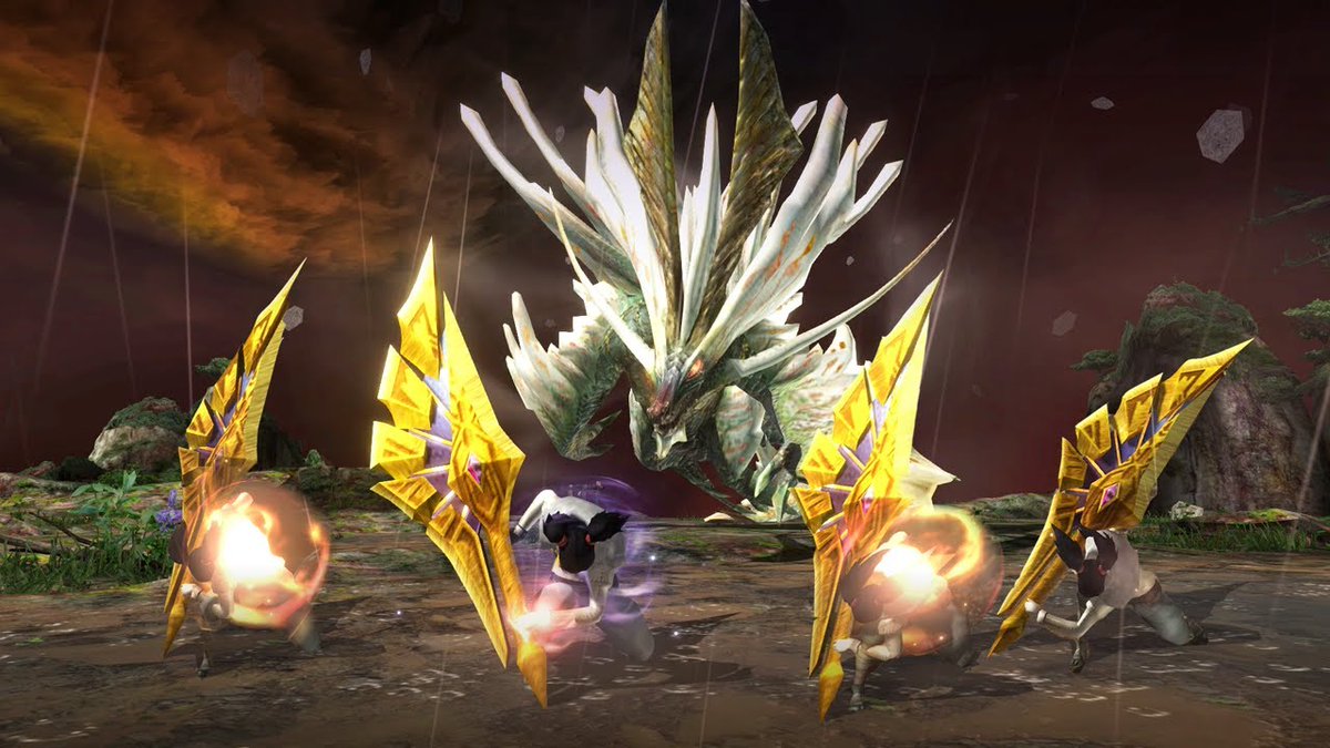 When 4 Great Sword Mains fight Amatsu in Sync
► youtu.be/UH3E_7vL_OQ

@TDS_Amadeus, @TDS_Kage  ft. <a href="/Kaizowario1/">Kaizowario</a>, <a href="/shufooni/">MHGU Fan</a>