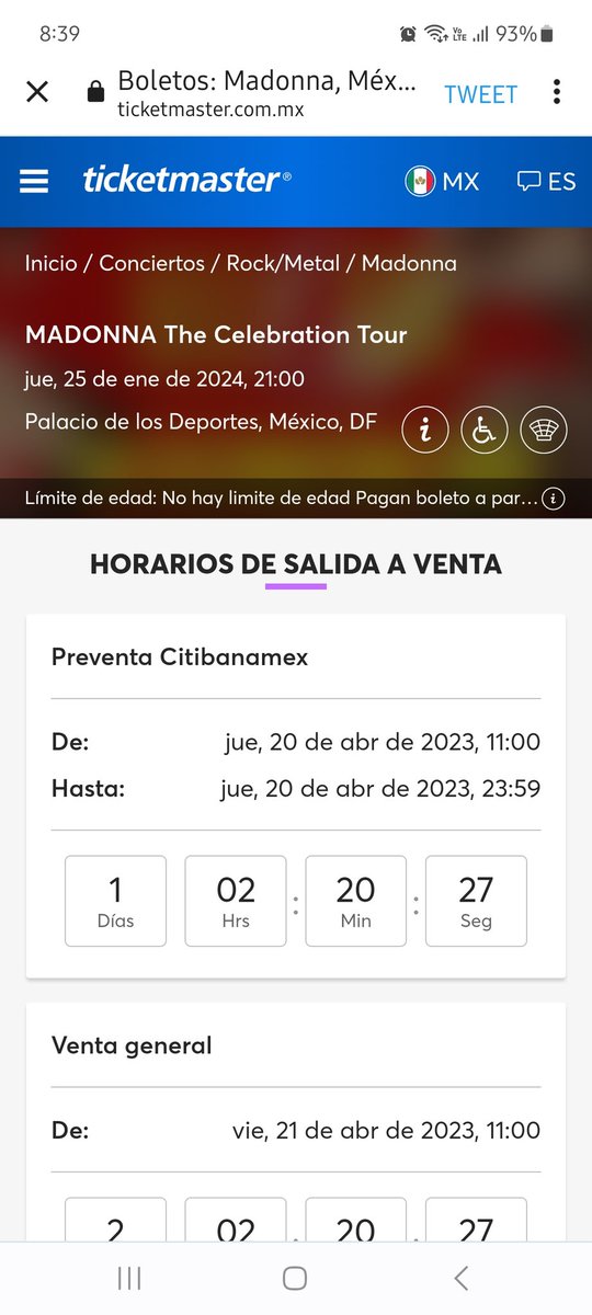 YolisRO's tweet photo. @ailoviutl El link indica la preventa citibananex para el día de mañana https://t.co/jJyGGnTGrL