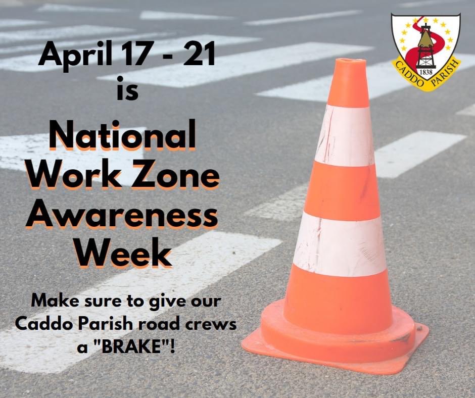 It's National Work Zone Awareness Week!

Be a safe driver and use safety precautions while driving through a work zones—give our workers a “BRAKE”!  #NWZAW