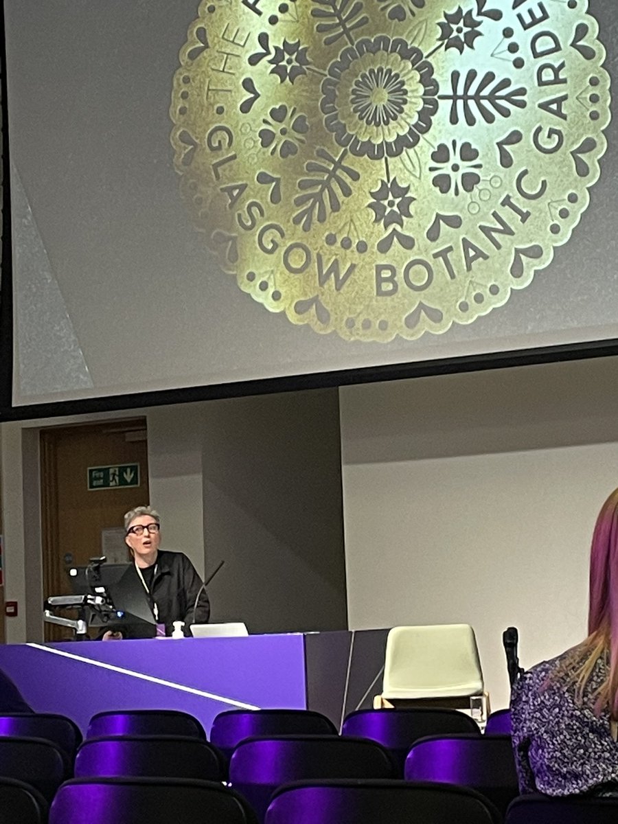 glasgowcityinno's tweet photo. Professor Janice Kilpatrick OBE, Creative Director and Designer at @GravenHQ, rounding off a fantastic day of speakers at #GlasgowTechFest https://t.co/9oRKLZSKD6