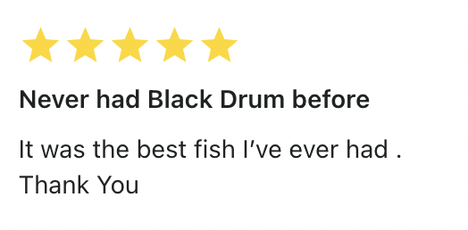 FishFixeSeafood's tweet photo. Black Drum, please stand up + accept your award. https://t.co/71pKkTLJJo