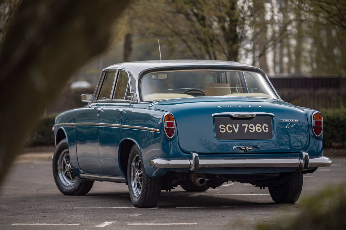 _THE_MARKET_'s tweet photo. Now LIVE at auction - a previously restored 1968 ROVER P5B COUPE finished in Zircon Blue 🇬🇧 https://t.co/ZG0JAofw3B https://t.co/FpXjaEum5e